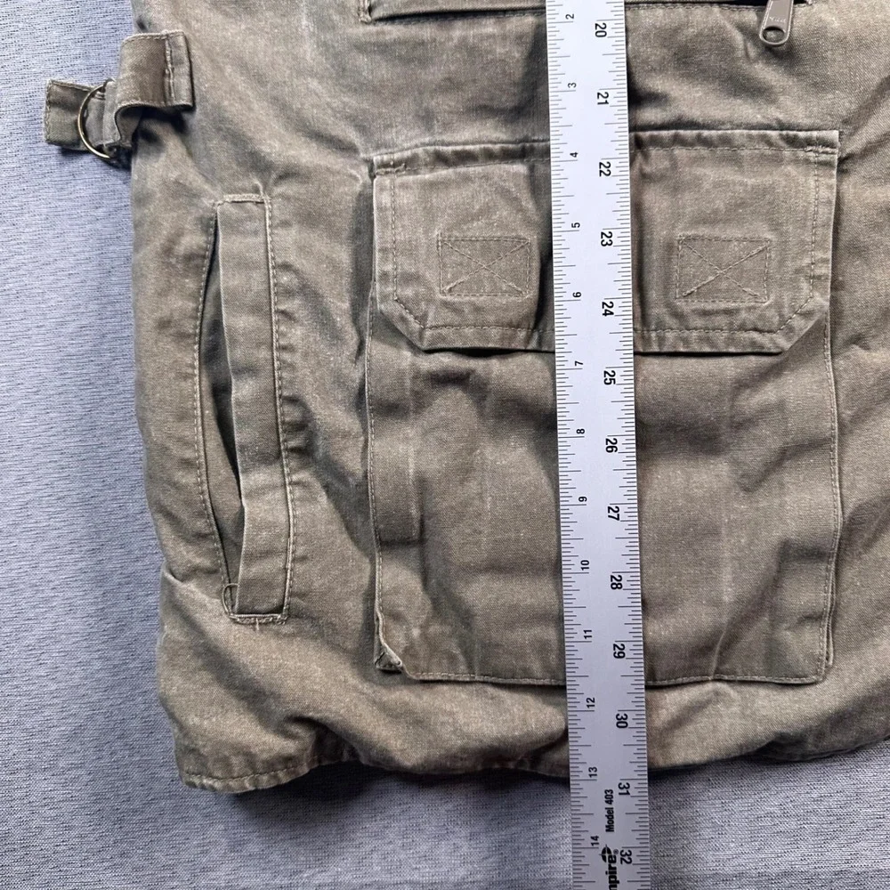 VTG Orvis Utility Vest Men‎ XL Brown Fishing Hunting Pockets Outdoor Adventure